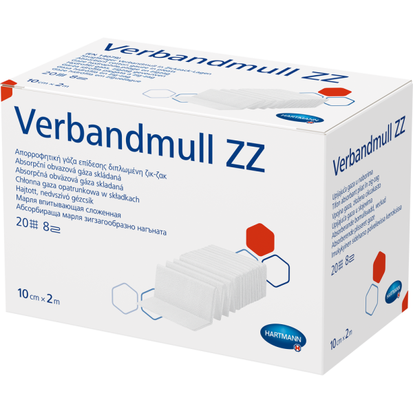 VERBANDMULL Hartmann 10 cmx2 m zickzack