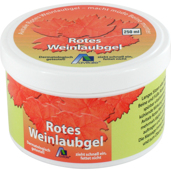 ROTES WEINLAUB Gel