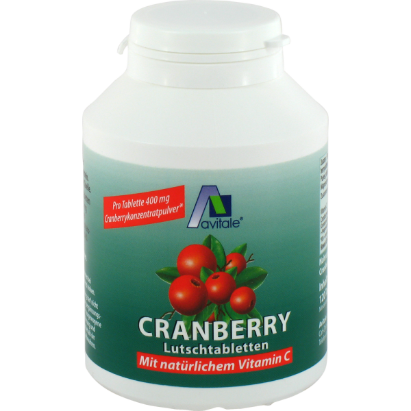 CRANBERRY LUTSCHTABLETTEN