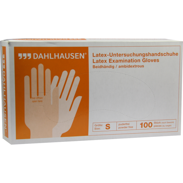 HANDSCHUHE Latex ungepudert Gr.S