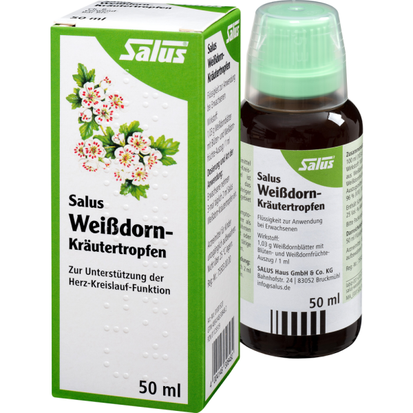 WEISSDORN KRÄUTERTROPFEN Salus
