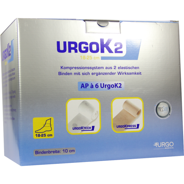 URGOK2 Kompr.Syst.10cm Knöchelumf.18-25cm