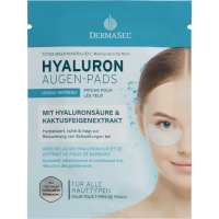 DERMASEL Totes Meer Hyaluron Augen-Pads