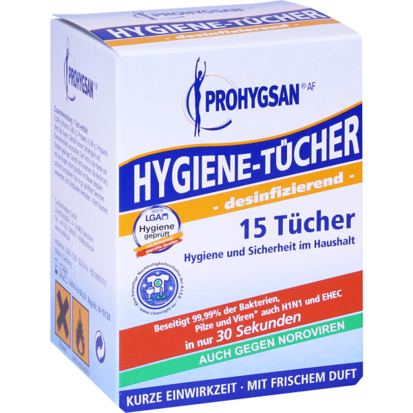 PROHYGSAN Hygiene TŽ‰cher AF desinfizierend