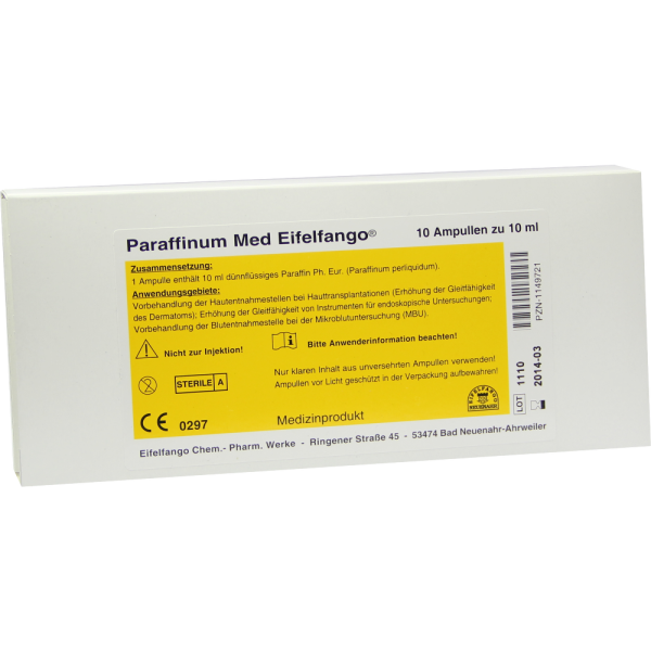 PARAFFINUM Med Eifelfango Ampullen
