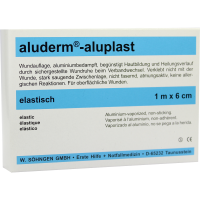 ALUDERM aluplast Wundverb.Pfl.6 cmx1 m stabil