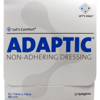 ADAPTIC 7,6x7,6 cm feuchte Wundauflage 2012Z
