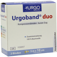 URGOBAND Duo Kurzzugbinde 10 cmx5 m