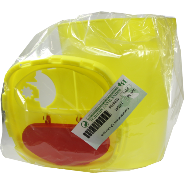 KANÜLENEIMER 1,5 l gelb
