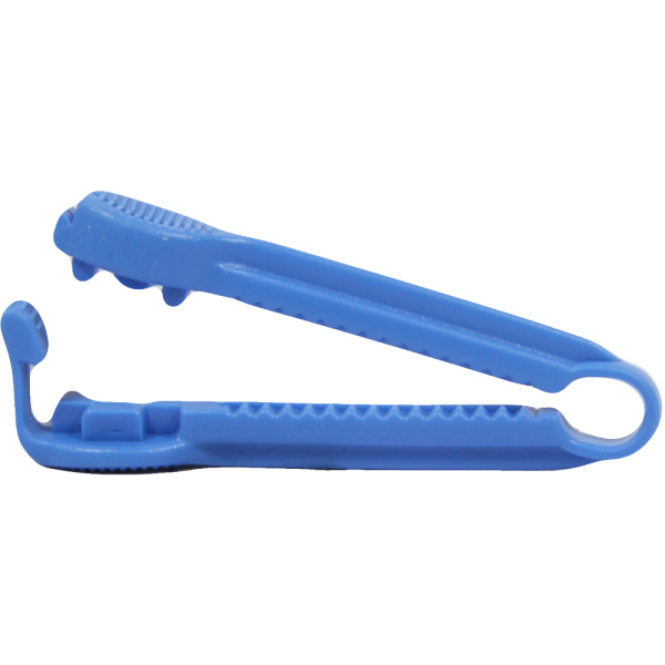 KATHETERKLEMME blau unsteril