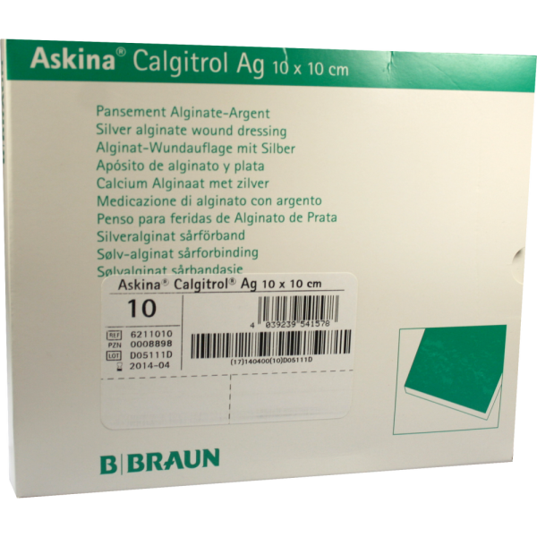 ASKINA Calgitrol Ag 10x10 cm