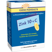 ZINK 10+C Brausetabletten