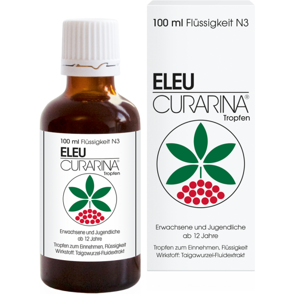 ELEU Curarina Tropfen 1ml Taigawurzel-Fluidextrakt