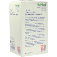 VLIESKOMPRESSEN unsteril 7,5x7,5 cm 6fach