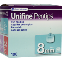 UNIFINE Pentips Kanüle 31 G 8 mm