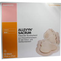 ALLEVYN Sacrum klein 17x17 cm Wundverband haftend