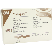 MICROPORE Vliespfl.2,5 cmx9,1 m haut 1533-1