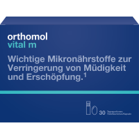 ORTHOMOL Vital M Trinkfläschchen/Kaps.Kombipack.