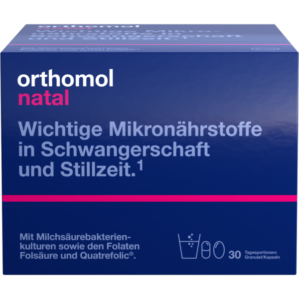 ORTHOMOL Natal Granulat/Kapseln 30 Btl.Kombipack.