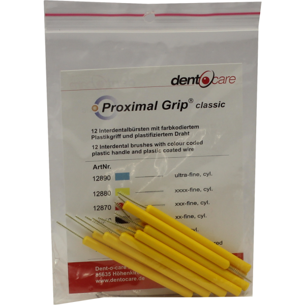 PROXIMAL Grip xxxx-fein gelb Interdentalbürste