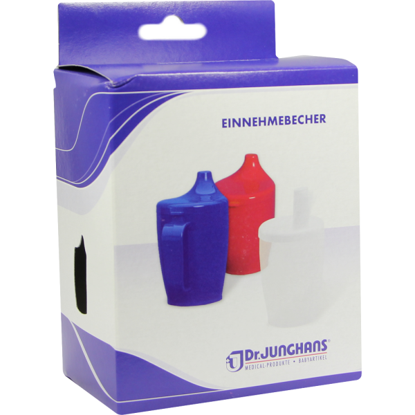 EINNEHMEBECHER m.2 Griffen+2 Deck.4+8+12mm milchig