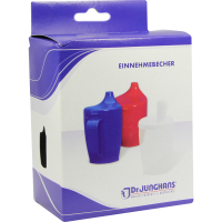 EINNEHMEBECHER m.2 Griffen+2 Deck.4+8+12mm milchig