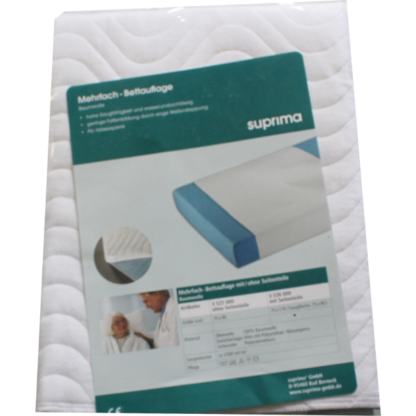 SUPRIMA Bettauflage 3526 75x170 cm BW/PE/VI/PV