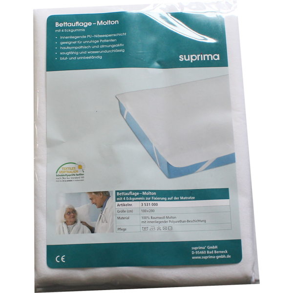 SUPRIMA Bettauflage 3531 BW PVC beschichtet