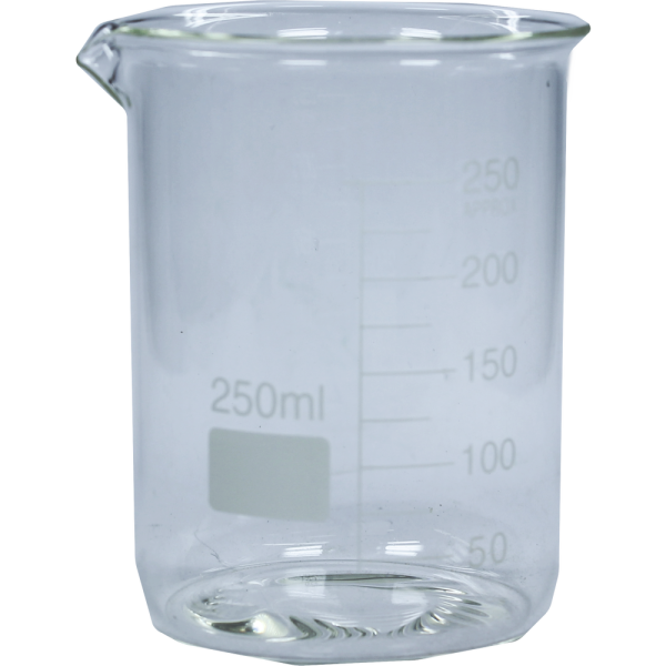 BECHERGLAS hitzebeständig 250 ml