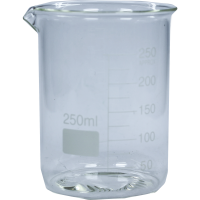 BECHERGLAS hitzebeständig 250 ml