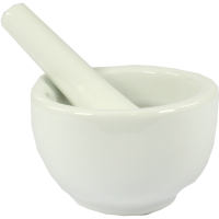 MÖRSER Porzellan weiß