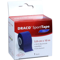 DRACO TAPEVERBAND 3,8 cmx10 m blau
