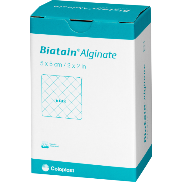 BIATAIN Alginate Kompressen 5x5 cm