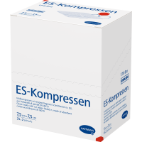 ES-KOMPRESSEN steril 7,5x7,5 cm 8fach