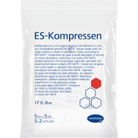 ES-KOMPRESSEN steril 5x5 cm 8fach