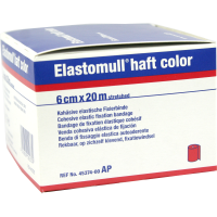 ELASTOMULL haft color 6 cmx20 m Fixierb.rot
