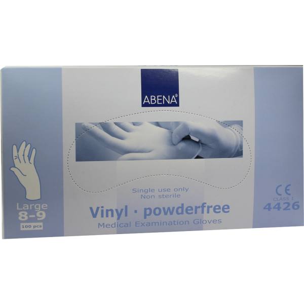 VINYL Handschuhe puderfrei large