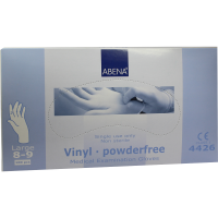 VINYL Handschuhe puderfrei large