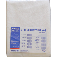 BETTSCHUTZEINLAGE Folie Frottee 100x200 cm