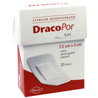 DRACOPOR Wundverband 5x7,2 cm steril