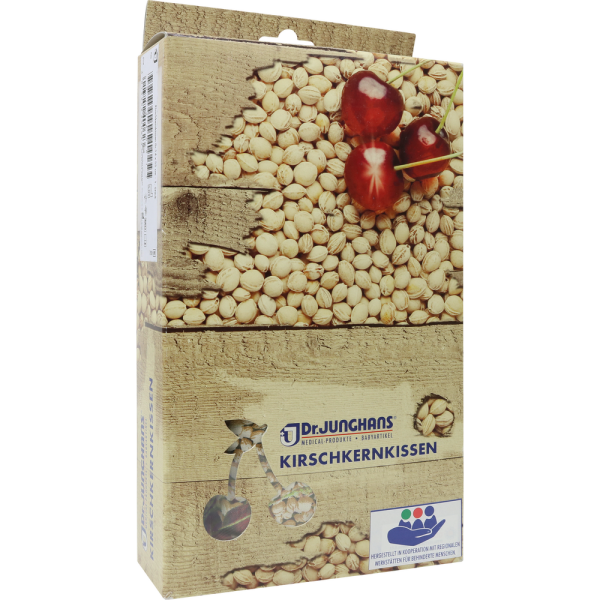 KIRSCHKERNKISSEN 14x55 cm für Mikrowelle