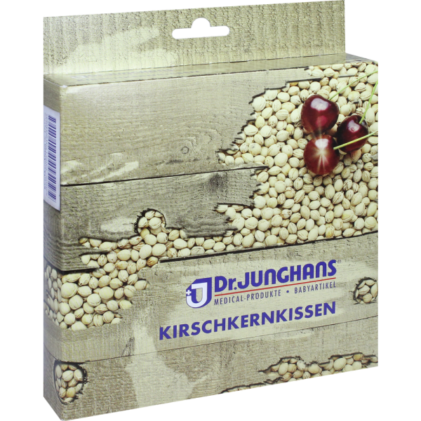 KIRSCHKERNKISSEN 17x17 cm für Mikrowelle