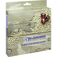 KIRSCHKERNKISSEN 17x17 cm für Mikrowelle