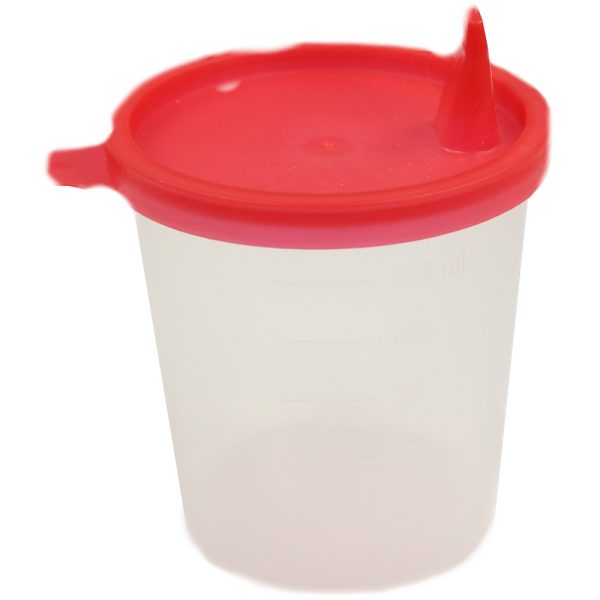URINBECHER mit Schnappdeckel