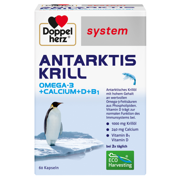 DOPPELHERZ Antarktis Krill system Kapseln