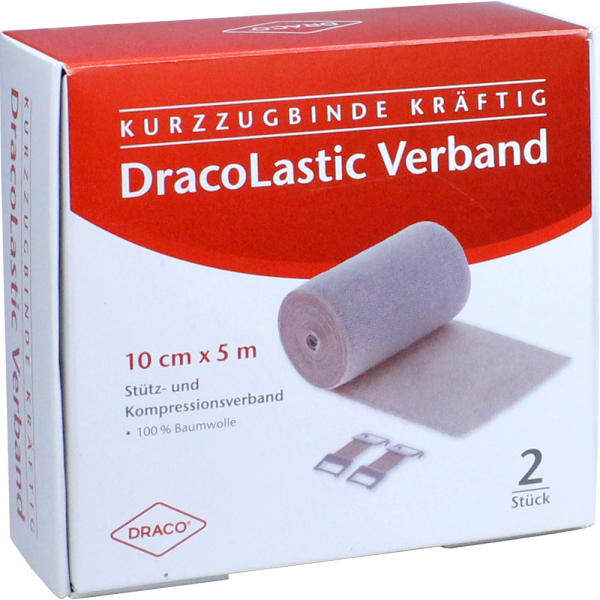 DRACOLASTIC Verband kräftig 10 cm Doppelpackung