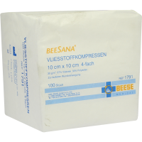 VLIESKOMPRESSEN unsteril 10x10 cm 4fach 30g