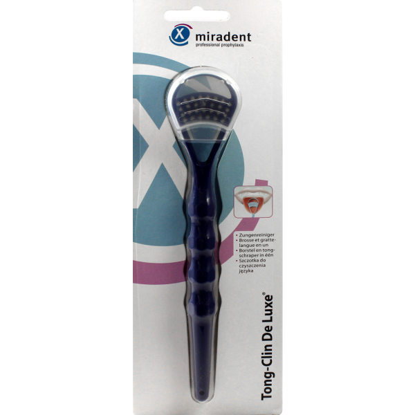 TONG CLIN de Luxe Zungenbürste+Schaber