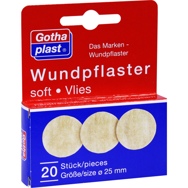 GOTHAPLAST Wundpfl.soft Vlies 2,5 cm