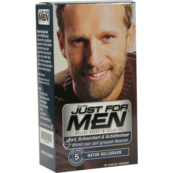 JUST for men Brush in Color Gel hellbraun